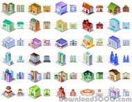 Desktop Building Icons screenshot